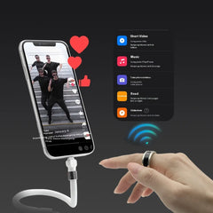 Smart Waterproof Bluetooth Health Ring