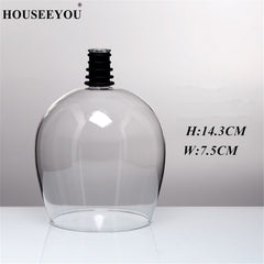 Glass Cup with Silicone Seal Drink Directly from Bottle 260ML