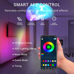 3D Cloud Light with Smart Remote/App